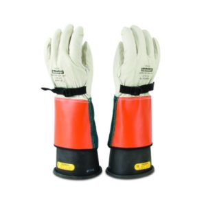 Protector de cuero para guante dieléctrico ILP3S
